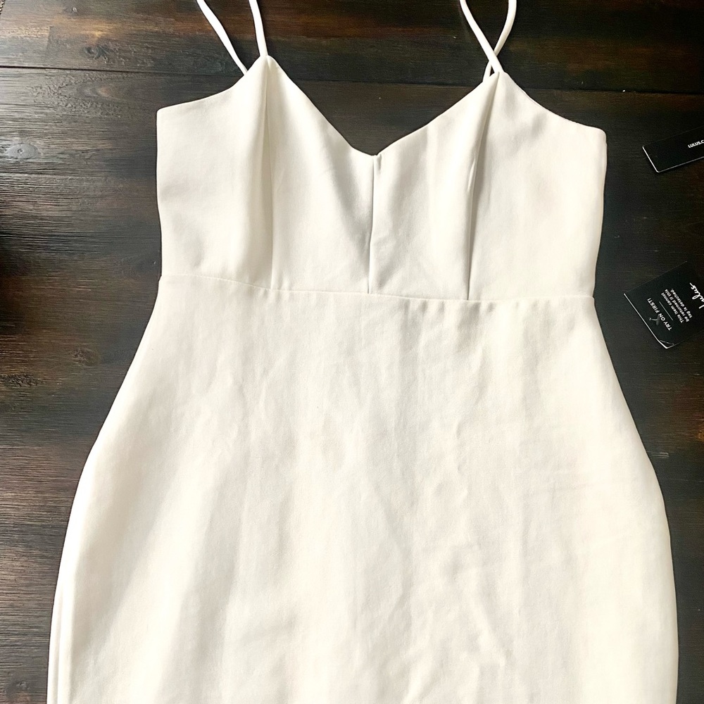 Lulus White dress in Large- size 10